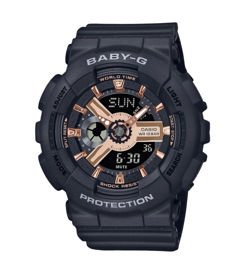 ساعت زنانه کاسیو Baby-G مدل BA-110XRG-1ADR