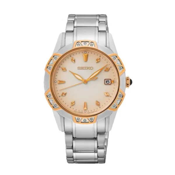 ساعت زنانه سیکو مدل SKK730P1، ساعتی بند استیل جذاب از این برند ژاپنی است. واچزاپ نمایندگی رسمی عرضه سیکو های اصل در کشور بهمراه ضمانت بین المللی.