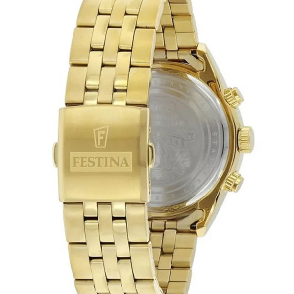 ساعت مردانه فستینا مدل F16764/1، ساعتی با رنگ طلایی از این برند اسپانیایی است. واچزاپ نمایندگی رسمی عرضه فستینای اصل در کشور.