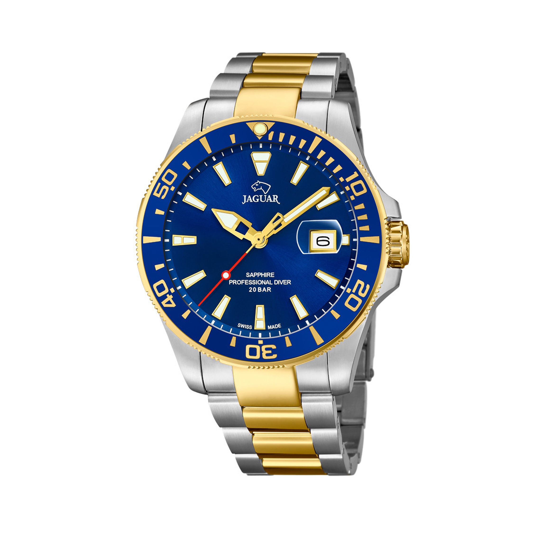 ساعت مردانه جگوار مدل J863/C، ساعتی جذاب و لوکس از این برند سوئیسی است. واچزاپ نمایندگی رسمی عرضه جگوار اصل در کشور بهمراه ضمانت نامه بین المللی.