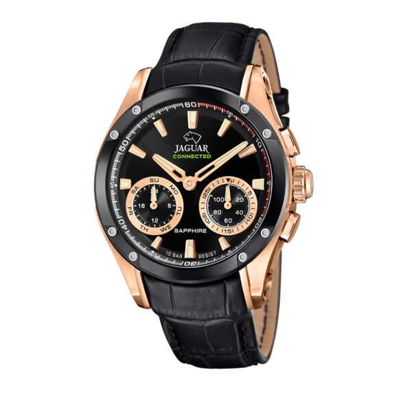 ساعت مردانه جگوار مدل J959/1، ساعتی بند چرمی از این برند سوئیسی است. واچزاپ نمایندگی رسمی عرضه جگوار اصل در کشور با ضمانت بین المللی