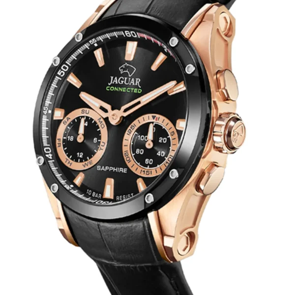 ساعت مردانه جگوار مدل J959/1، ساعتی بند چرمی از این برند سوئیسی است. واچزاپ نمایندگی رسمی عرضه جگوار اصل در کشور با ضمانت بین المللی