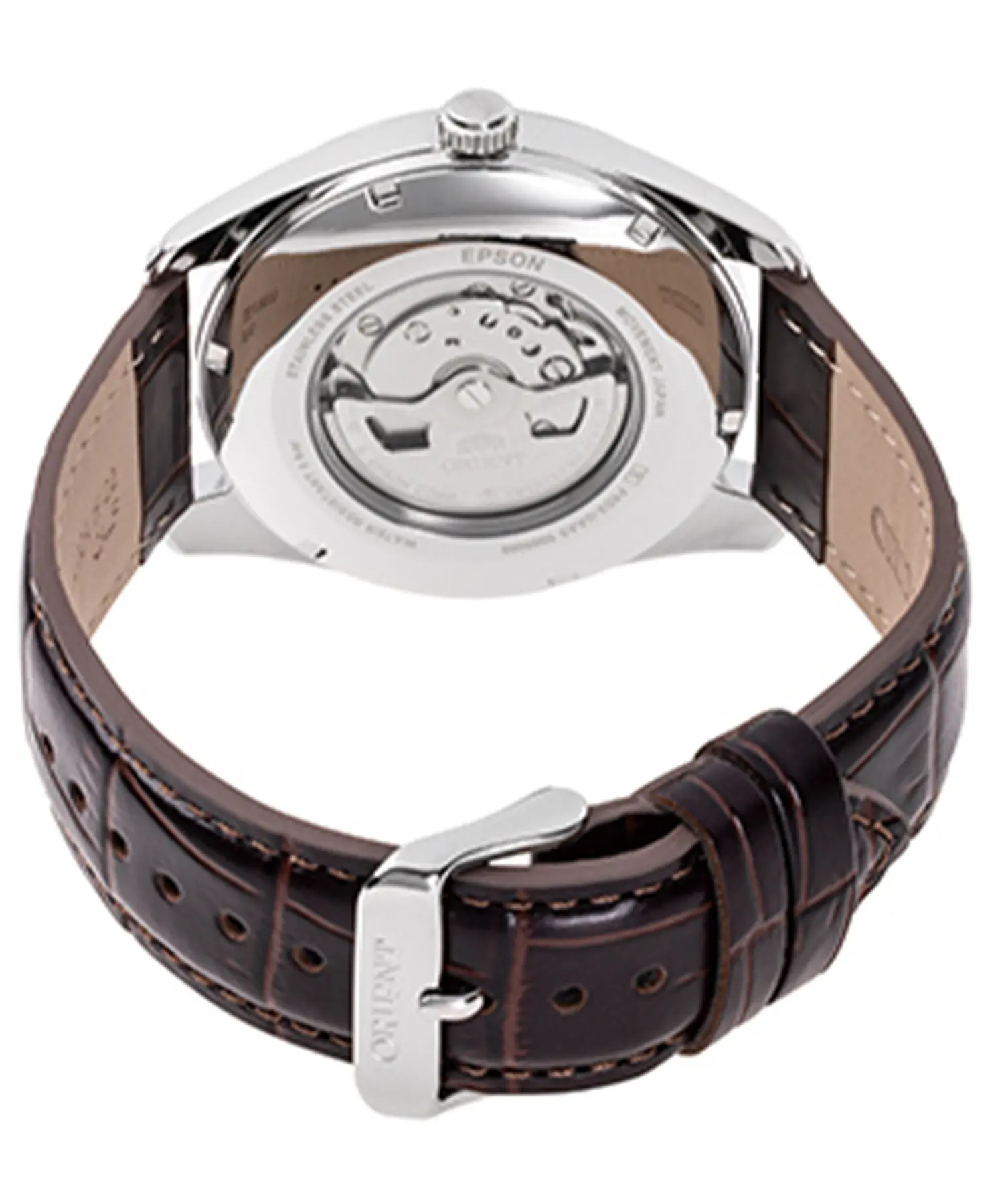 ساعت مردانه اورینت، مدل RA-BA0005S00C، ساعتی بند چرمی از این برند ژاپنی است. واچزاپ نمایندگی رسمی عرضه اورینت های اصل در کشور بهمراه ضمانت بین المللی.