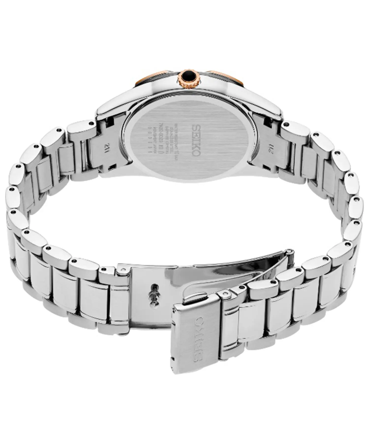 ساعت زنانه سیکو مدل SKK730P1، ساعتی بند استیل جذاب از این برند ژاپنی است. واچزاپ نمایندگی رسمی عرضه سیکو های اصل در کشور بهمراه ضمانت بین المللی.