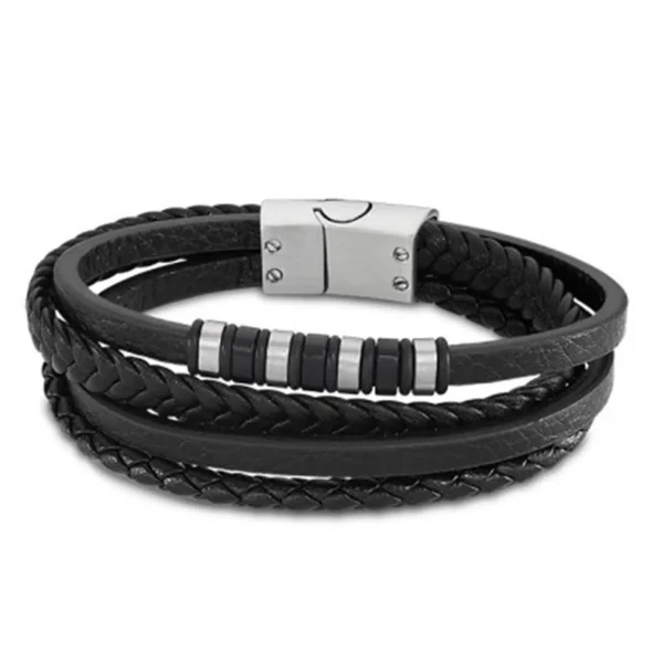 دست بند چرمی مردانه لوتوس مدل LS2101-2/1