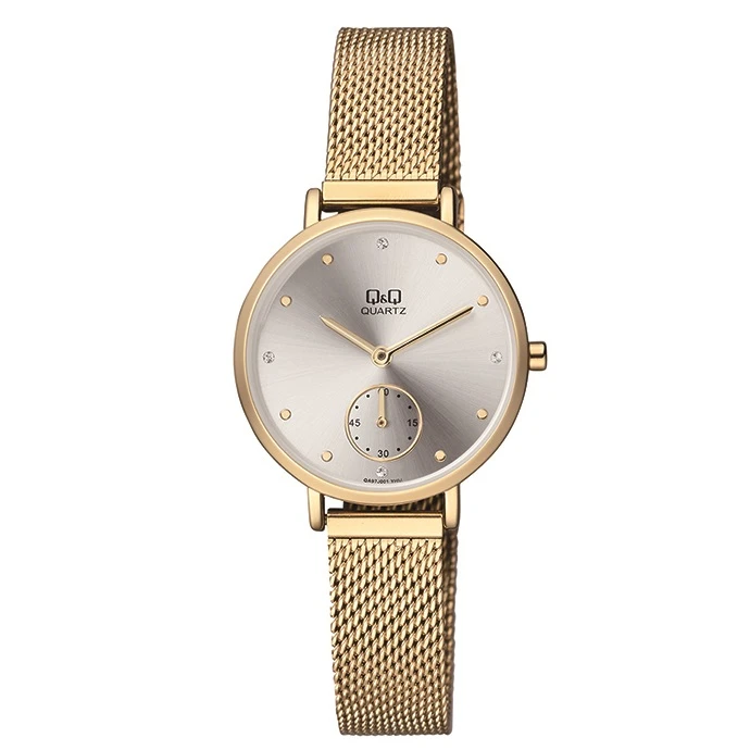 ساعت مچی زنانه کیو اند کیو مدل QA97J001Y