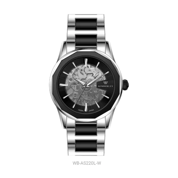 ساعت مچی زنانه ویمبرلی اتوماتیک مدل WB-AS220G-W