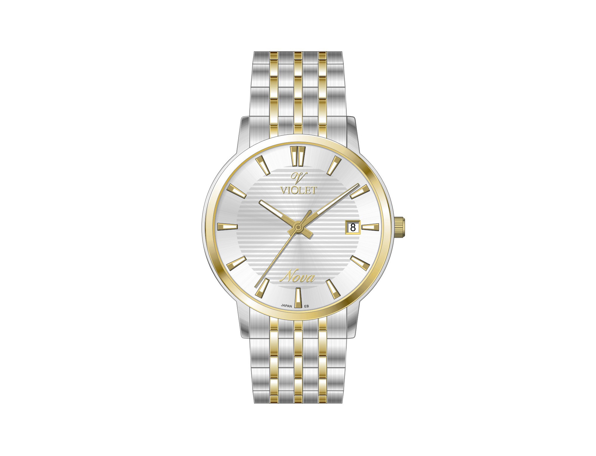 ساعت مچی زنانه ویولت مدل B32762L/818